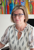 Frau Monika Kruppe, Portraitaufnahme, Mitarbeiterin